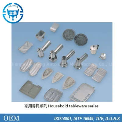 ISO14001/IATF16949/RoHS Бытовая посуда из алюминиевой стали/металлической формы для литья под давлением